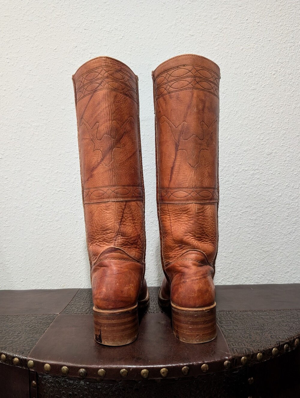 FRYE Campus Horse stitching Boots Size 7 Women's - Picture 4 of 16
